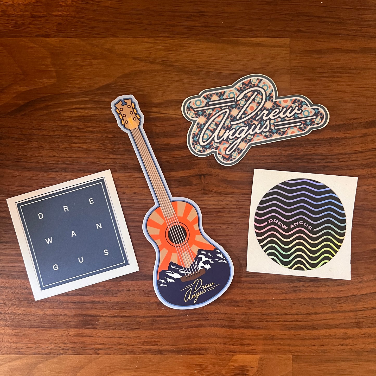 Drew Angus Stickers (4 Pack)