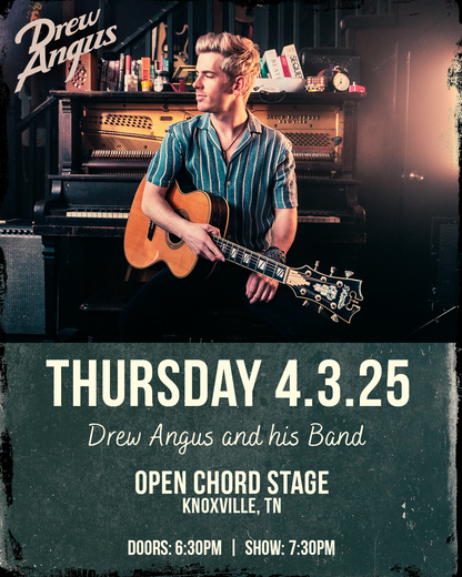 Drew Angus Band @ Open Chord Stage In Knoxville, TN