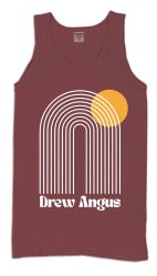 Drew Angus Arch Tank Red